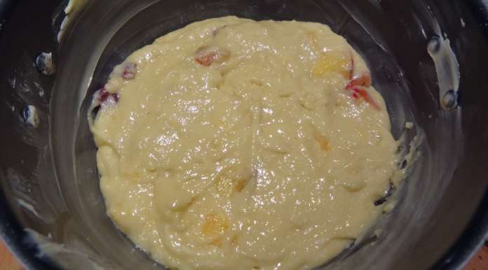 Gâteau aux nectarines et fleur d'oranger 2