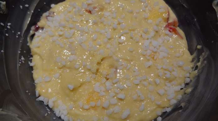 Gâteau aux nectarines et fleur d'oranger 3