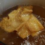 Pâte de raviolis frites pour dip 5