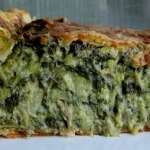Quiche brocolis épinards maquereaux fumés 0