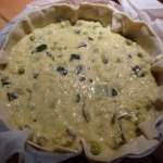 Quiche à l&rsquo;avoine, courgettes et petits pois 11
