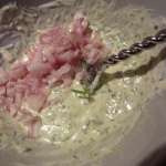 Salade de poisson et surimi sauce aneth et miel 11