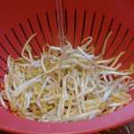Salade de poisson et surimi sauce aneth et miel 4