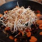 Wok de légumes aux champignons noirs 11