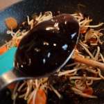 Wok de légumes aux champignons noirs 12
