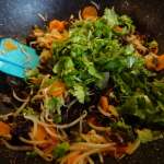 Wok de légumes aux champignons noirs 15