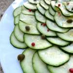 Carpaccio de courgettes à l&rsquo;italienne 0