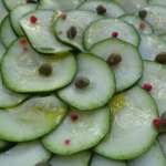 Carpaccio de courgettes à l&rsquo;italienne 3