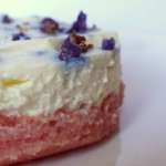 Entremet aux fleurs