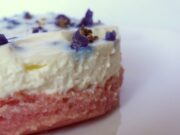 Entremet aux fleurs