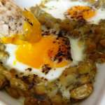 Flageolets aux oeufs et aneth (Baghali-Ghtot Iran) 0