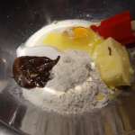 Gâteau à la pistache et aux pommes 1