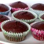 Muffins chocolat-poivre sans gluten 9
