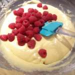 Muffins à la rose et framboises 8