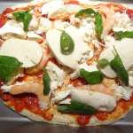 Pizza aux grosses crevettes 7