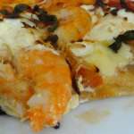 Pizza aux grosses crevettes 8