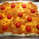 Pizza à la sauce pour pâtes 4