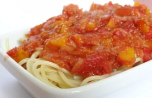 Sauce aux poivrons pour pâtes