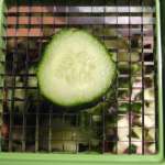 Tartare courgette, concombre et avocat 4