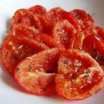 Tomates confites maison
