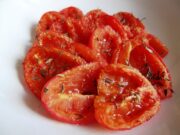 Tomates confites maison