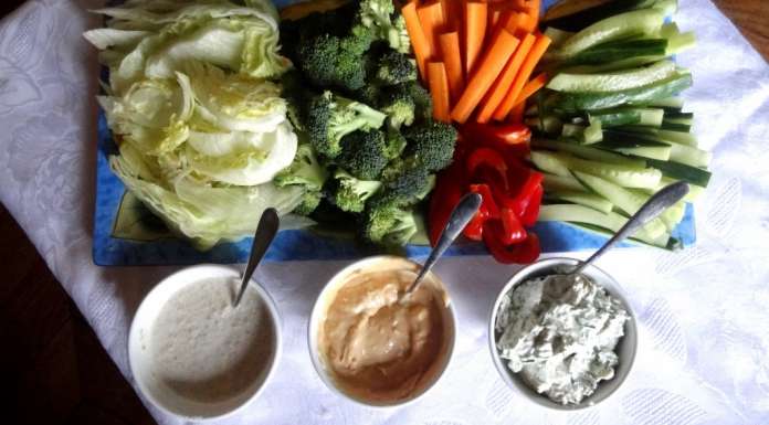 3 sauces pour crudités