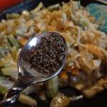 Gratin d&rsquo;asperges, riz et surimi 13