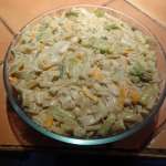 Gratin d&rsquo;asperges, riz et surimi 15