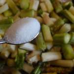 Gratin d&rsquo;asperges, riz et surimi 4