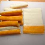 Gratin d&rsquo;asperges, riz et surimi 6