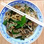 Nouilles de riz au thon à la vietnamienne