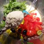 Quiche aux tomates et roquette 5