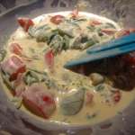 Quiche aux tomates et roquette 6