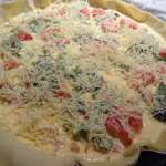 Quiche aux tomates et roquette 7