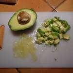 Salade citron, avocat, pomme 3