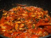 Sauce pour pâtes aux moules