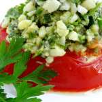 Steacks de coeur de boeuf sauce aux herbes 0