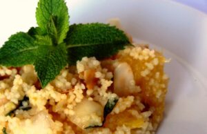 Taboulé sucré aux fruits