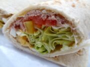 Wrap de piada sfogliata