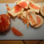 Avocat aux crevettes et pamplemousse rose 1