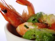 Avocat aux crevettes-pamplemousse
