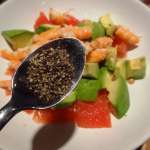 Avocat aux crevettes et pamplemousse rose 5