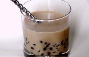 Bubble tea au café