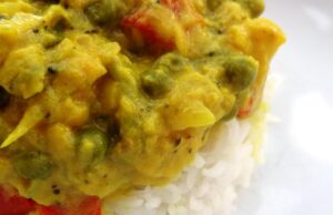 Curry de légumes crémeux