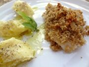 Filets de cabillaud en crumble