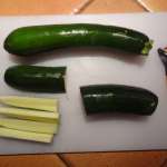 Frites de courgettes au panko 4