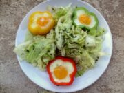 Oeufs surprises aux poivrons