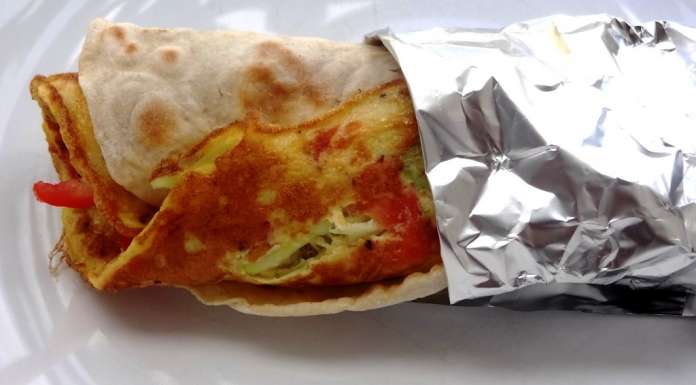 Wrap d'omelette
