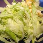 Salade courgette crue pomme et menthe 3