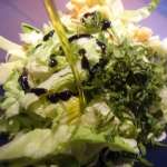 Salade courgette crue pomme et menthe 5